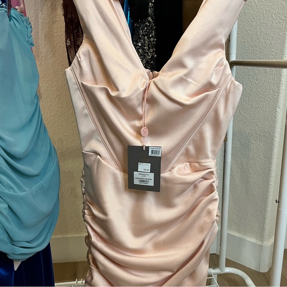 House of CB Blush Pink Coraline Mini Dress 💓👗 - Picture 14 of 15